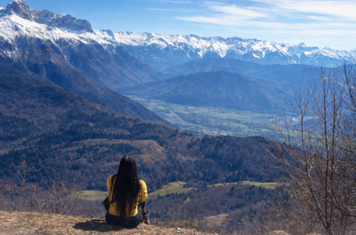 me sitting enjoying the veiw