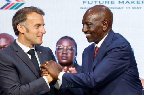 Ruto And Macron 500x330